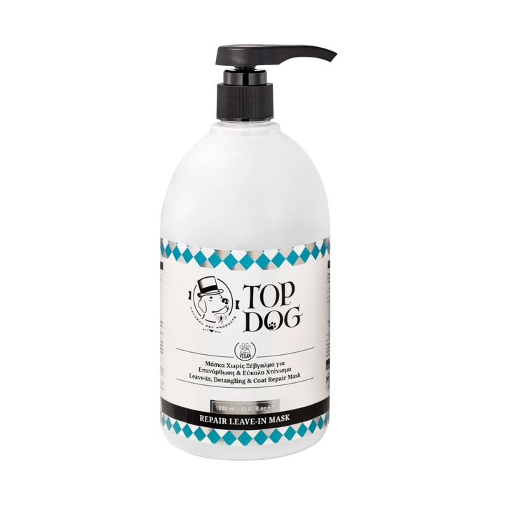 Hidratáló maszk Repair Leave-In Mask, Top Dog, 1 lt