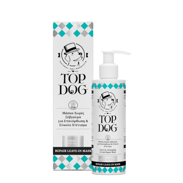 Hidratáló maszk Repair Leave-In Mask, Top Dog, 200 ml
