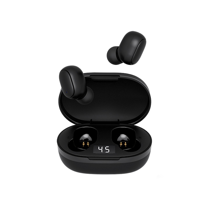 Casti wireless audio CKMOVA MO2-W, Bluetooth 5.1, Alb