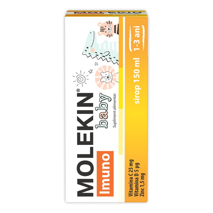 Moleking IMUNO Baby 1-3 ani, Zdrovit, 150 ml