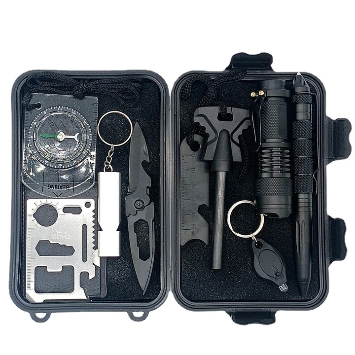 Kit de supravietuire, Roffie, 10in1, Negru