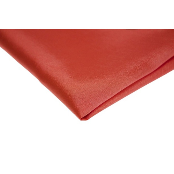 Szövött anyag, sima Taft típusú, Light Coral, 50 cm x 140 cm