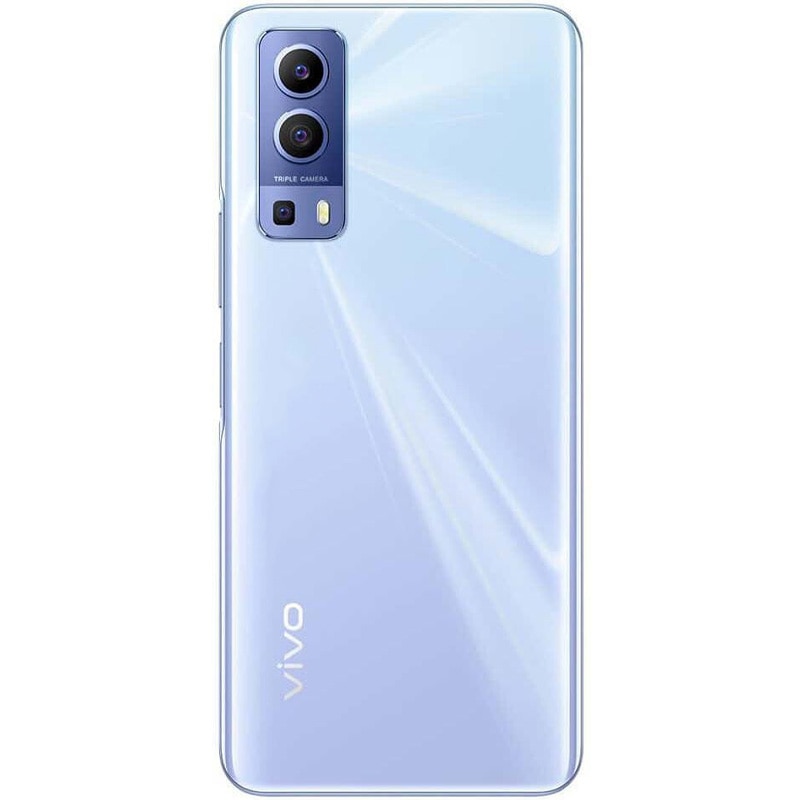 Tiroir SIM Premium Pour Vivo Y52 5G - Couleur Bleu Irisé, Générique, Neuf Sous Emballage