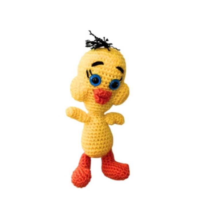 Jucarie de plus, Baby Land, Ratusca Crosetata manual, 0-3 luni