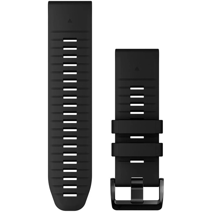 Curea pentru smartwatch Garmin, 26mm, QuickFit, silicon, Black