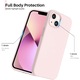 Силиконов калъф, За Apple iPhone 14 Pro, Светлорозов