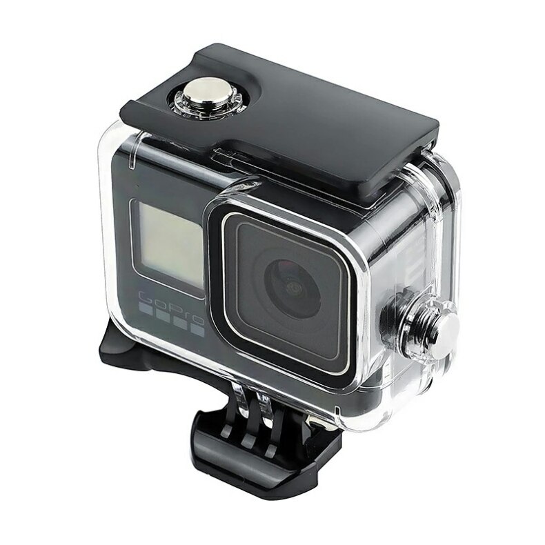 Защитен калъф за GoPro Hero 8, водоустойчив, със сензорен екран и ...