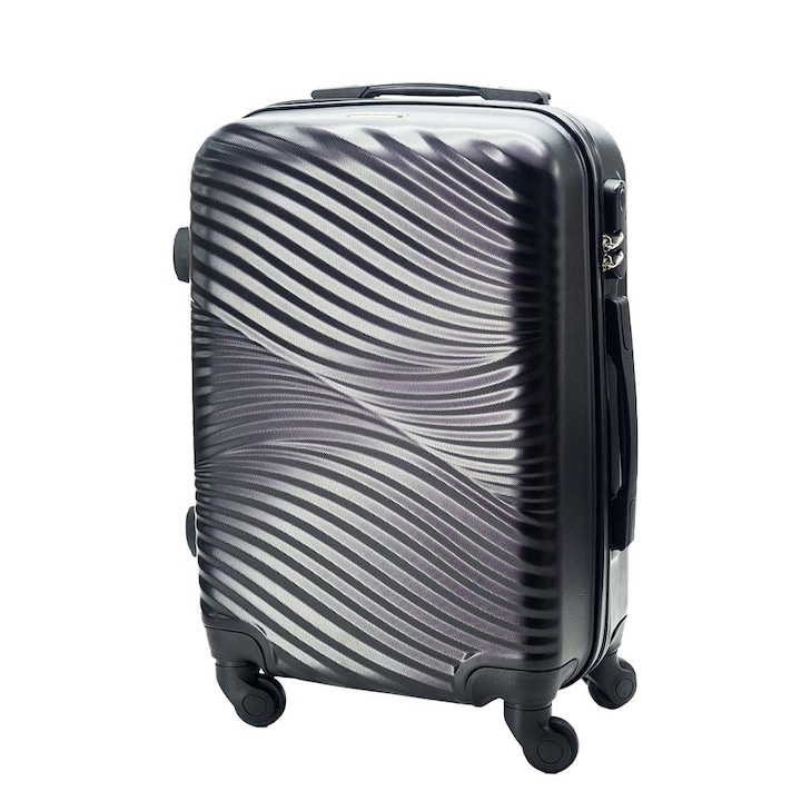 Dollcini, World Travel Suitcase 25", 65 x 23x 40 cm, (357702-159B), черен