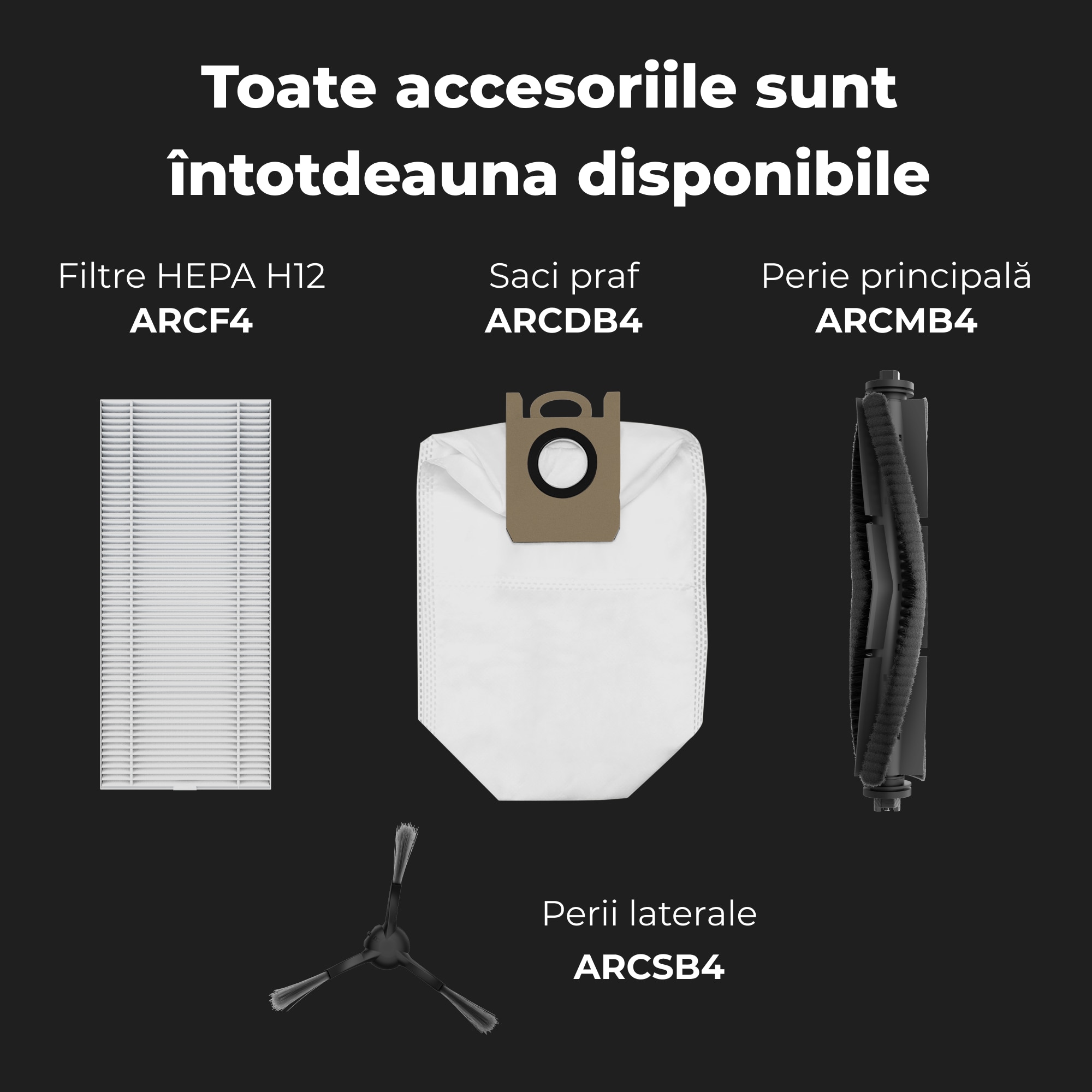 Aspirator robot Aeno ARC0004S, statie de incarcare, curatare umeda si uscata, filtru HEPA 12+prefiltru si lampa UV, 4000 Pa, baterie Litiu Ion 5200 mAh, capacitate rezervor 300 ml, Alb
