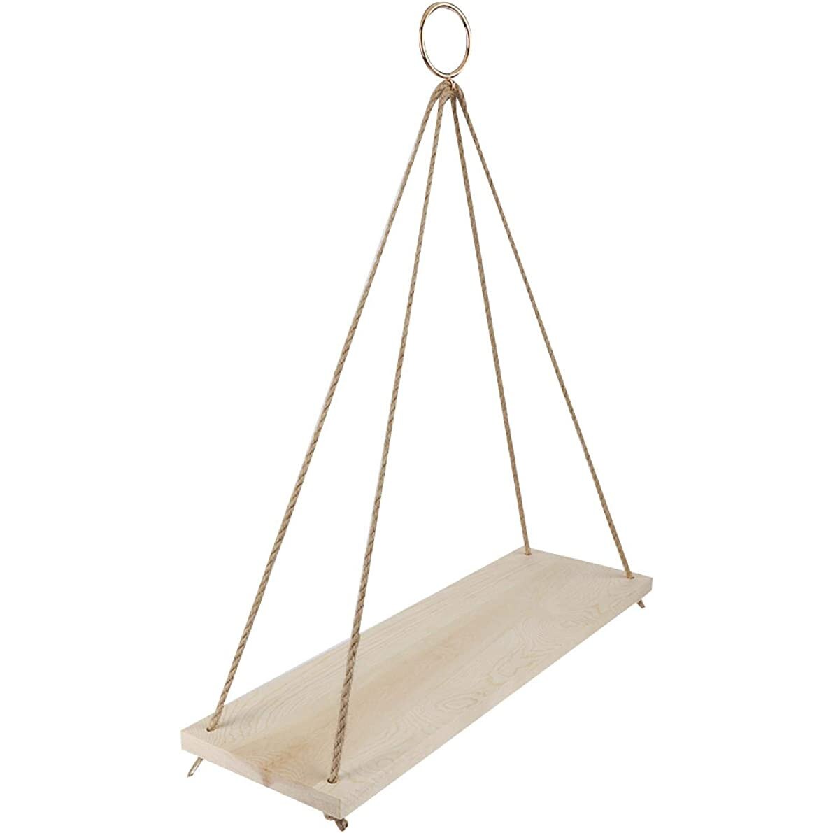 Stand Raft Raft stand pentru plante de balcon, Lemn, 35x14x1.4cm, Maro - eMAG.ro