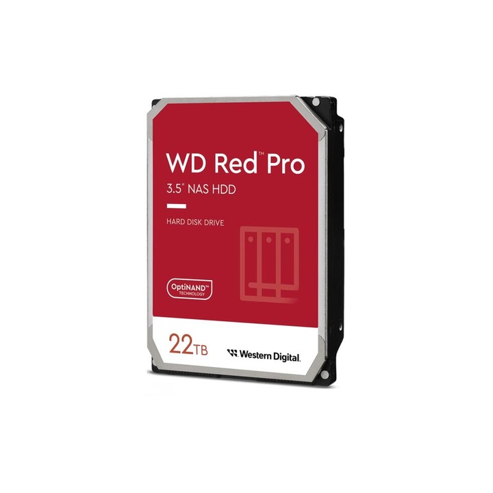 Hard disk WD Red Pro 22TB SATA-III 7200 RPM 512MB
