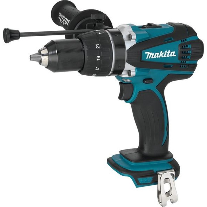 Fúró, Makita, 18V, 13 mm, 91 Nm, 2000 ford./perc, Fekete