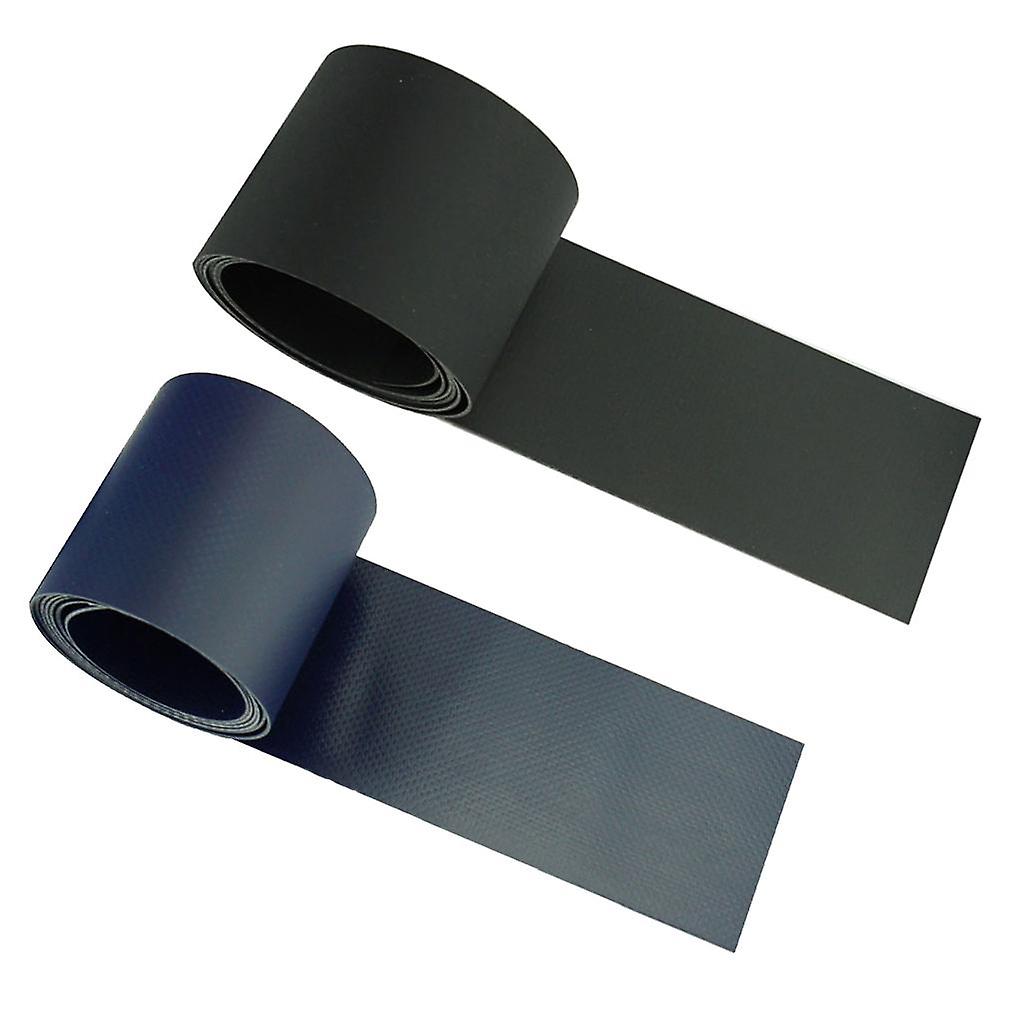 Set 2 petice, PVC, 5 cm, Negru - eMAG.ro