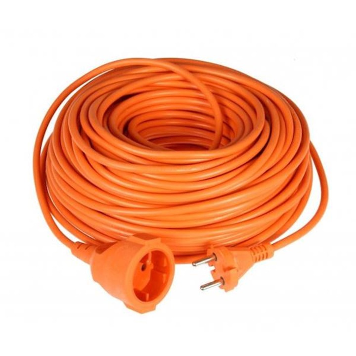Kerti hosszabbító kábel, Emos, 20m, IP20, Narancs