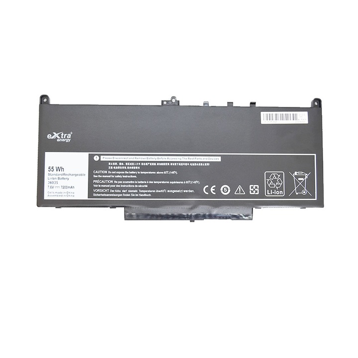 Dell laptop akkumulátor, Latitude E7270 E7470 j60j5 R1V85 MC34Y
