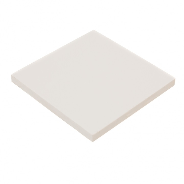 Set 4 buc - Plexiglas Alb 4mm – 250x250mm Alb
