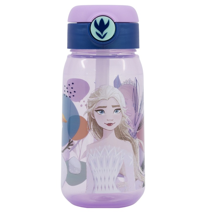 Детска бутилка за вода Frozen Trust by Journey, пластмасова, 510 ml Transparent