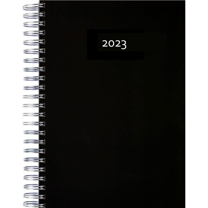 Agenda datata 2023, planificator, organizator, calendar zilnic, jurnal