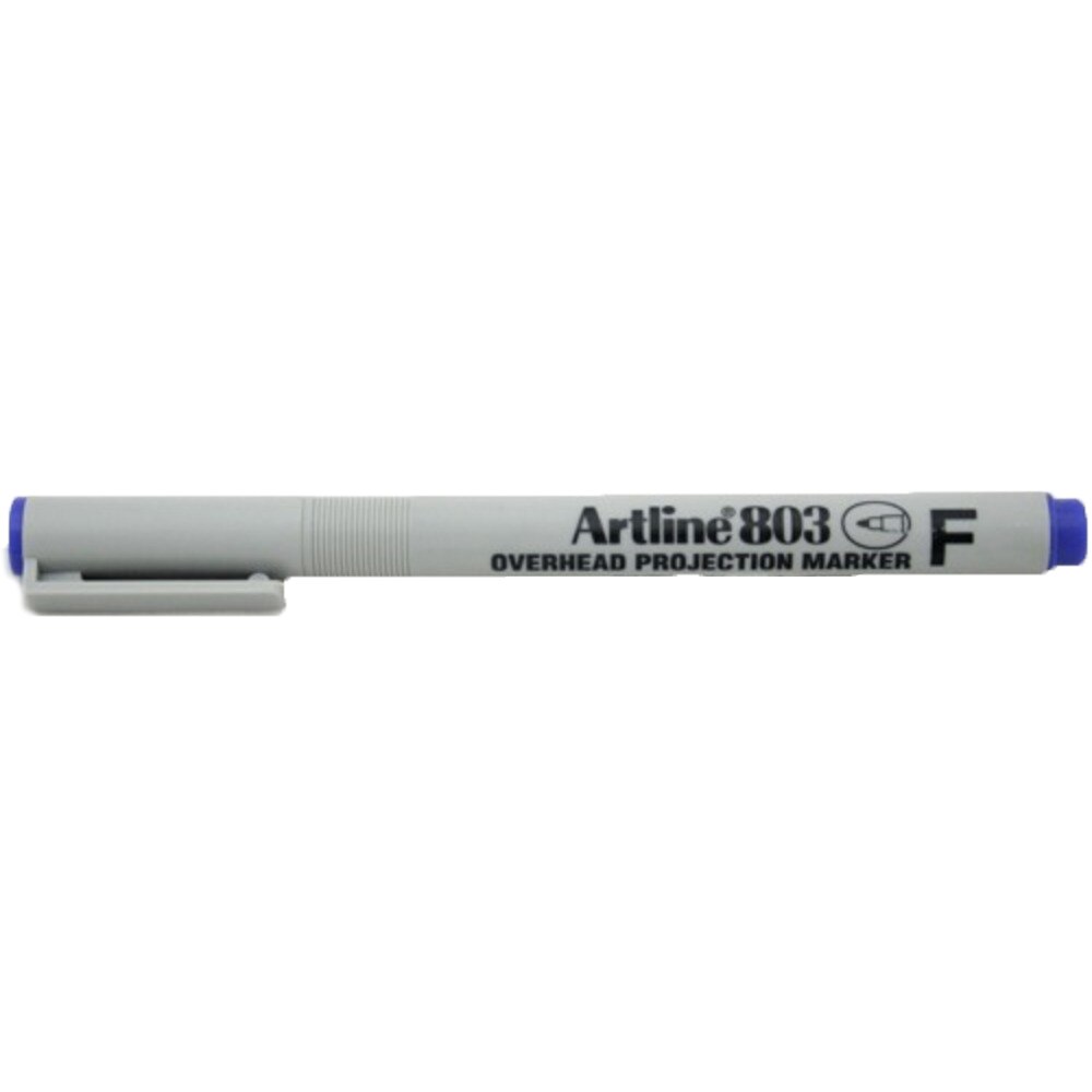 Marker non permanent OHP, ARTLINE 803, varf fin - 0.5mm - albastru ...