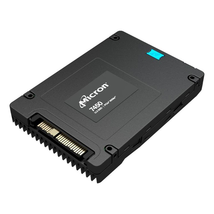 SSD Micron 7450 PRO U.3 15360GB PCIe Gen4x4 (MTFDKCC15T3TFR-1BC1ZABYYR)
