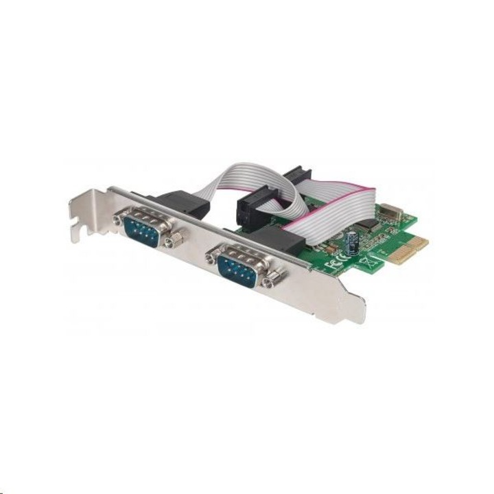 Manhattan Soros 2 portos PCIe kártya (152082) (152082)