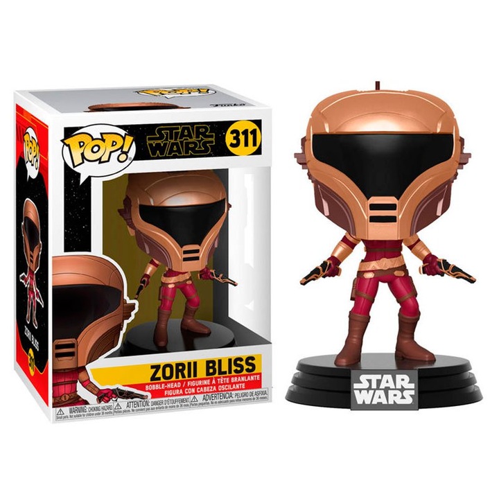 Figura Funko POP Star Wars, Zorii Bliss 311, 10cm