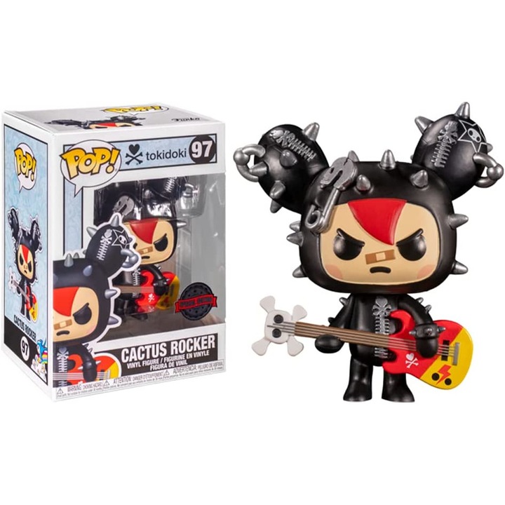 Figura Funko POP Tokidoki, Cactus Rocker special edition 97