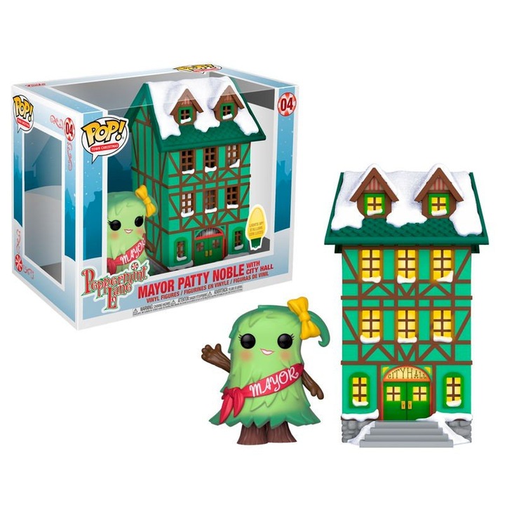 Figura Funko POP Town Christmas, Mayor Patty Noble, világosság