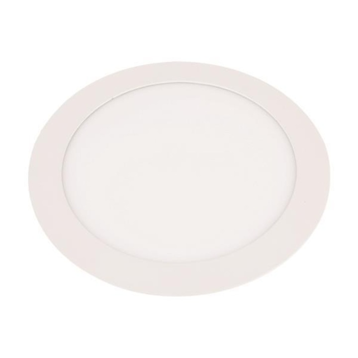 Plafoniera LED PLUS slim rotund incastrat, 6W, 4000K lumina neutra, 540lm, Ø120, 85-265V, IP20, Eurolamp