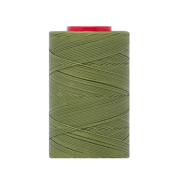 Ata de cusut piele RITZA 25, Pea Green -Tiger Thread - 50m, 0.8 mm 