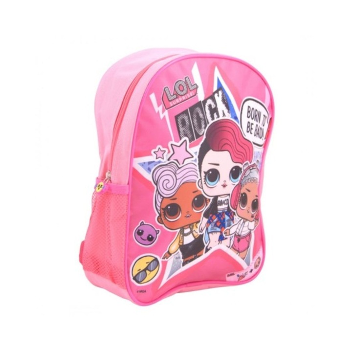 3D LOL Rock iskolatáska óvodába, iskolába, 31 x 24 x 10 cm