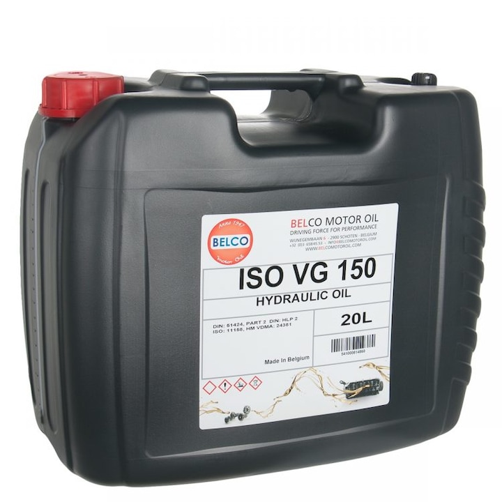 Ulei hidraulic ISO VG 150, hlp 2, BELCO, 20 L