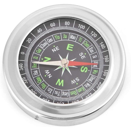 Busola metalica compacta, Zola®, pentru drumetii, diametru 7.5 cm