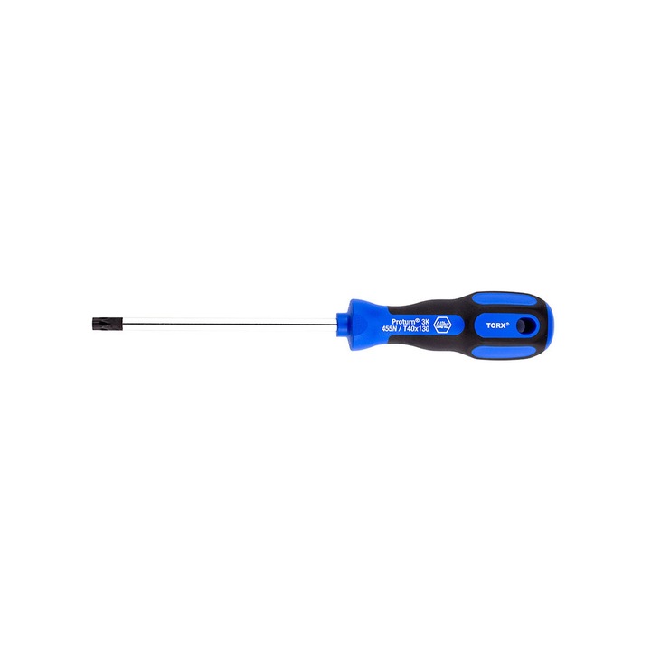 Отвертка Proturn 3 K, Wiha, Трикомпонентна гумирана дръжка, TORX T 6x60 mm