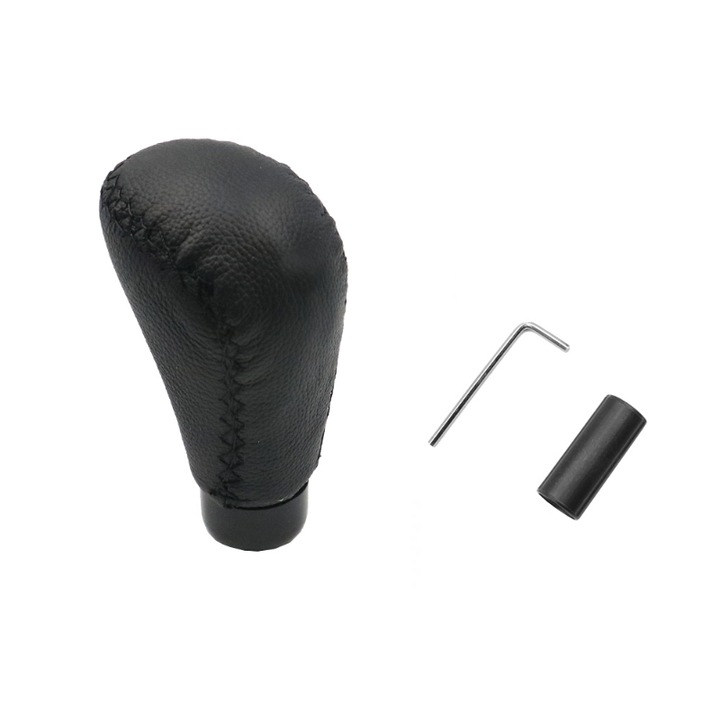 Manson schimbator de viteze, Piele sintetica, Negru