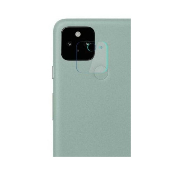 Átlátszó védőfólia a Google Pixel 5 kamerához, biztonsági üvegből
