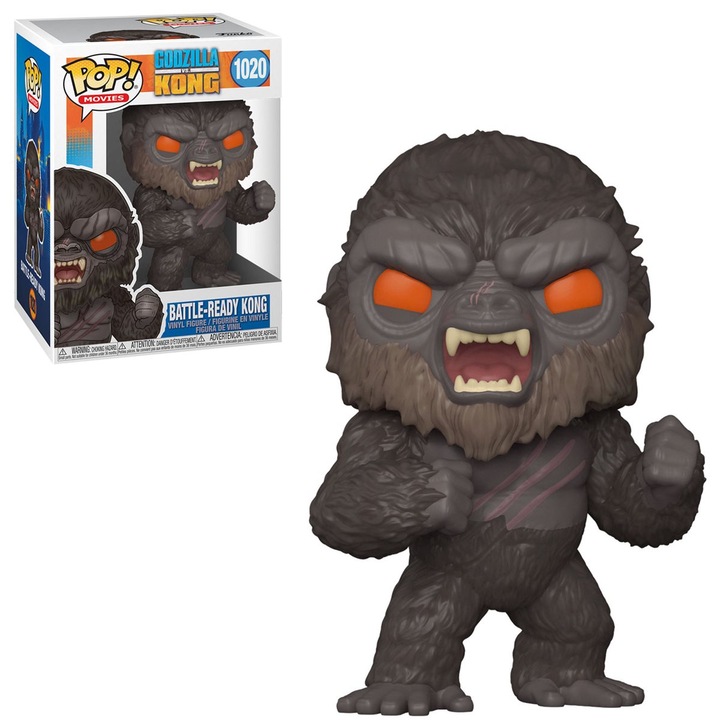 Funko POP! Movies: Godzilla Vs Kong - Battle-Ready Kong figura #1020