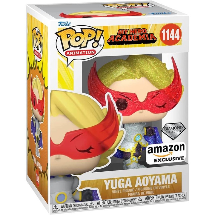 Funko Pop! Animation: My Hero Academia S9 - Yuga Aoyama (Glitter) figura #1144