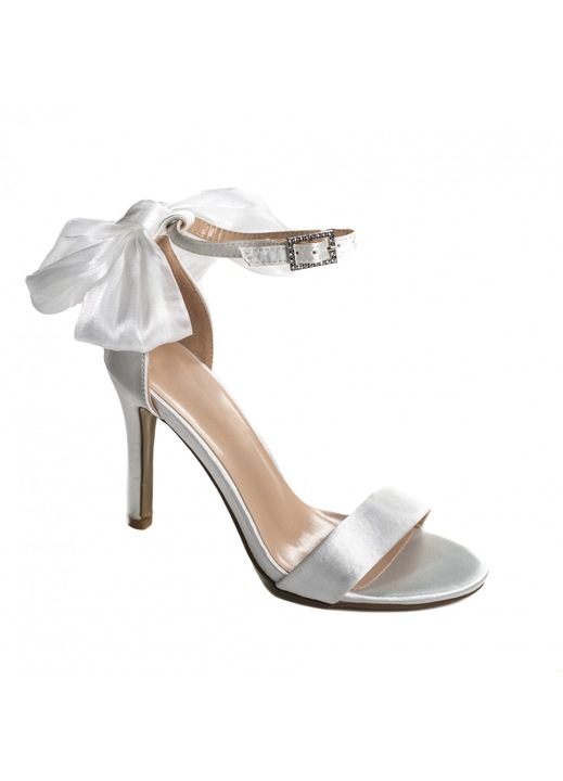 Sandale dama, Moda Stil, Saria, Piele ecologica, Alb