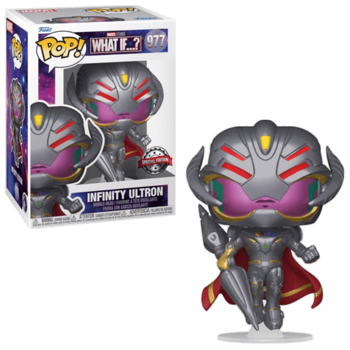 Funko Pop! Marvel: What if... - Infinity Ultron (with Javelin) figura #977