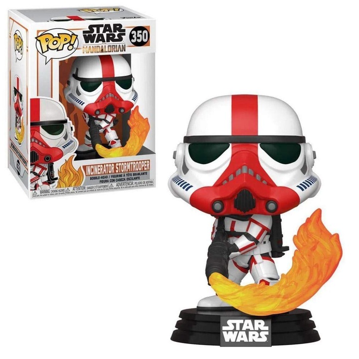 Funko Pop! Star Wars: The Mandalorian - Incinerator Stormtrooper figura #350
