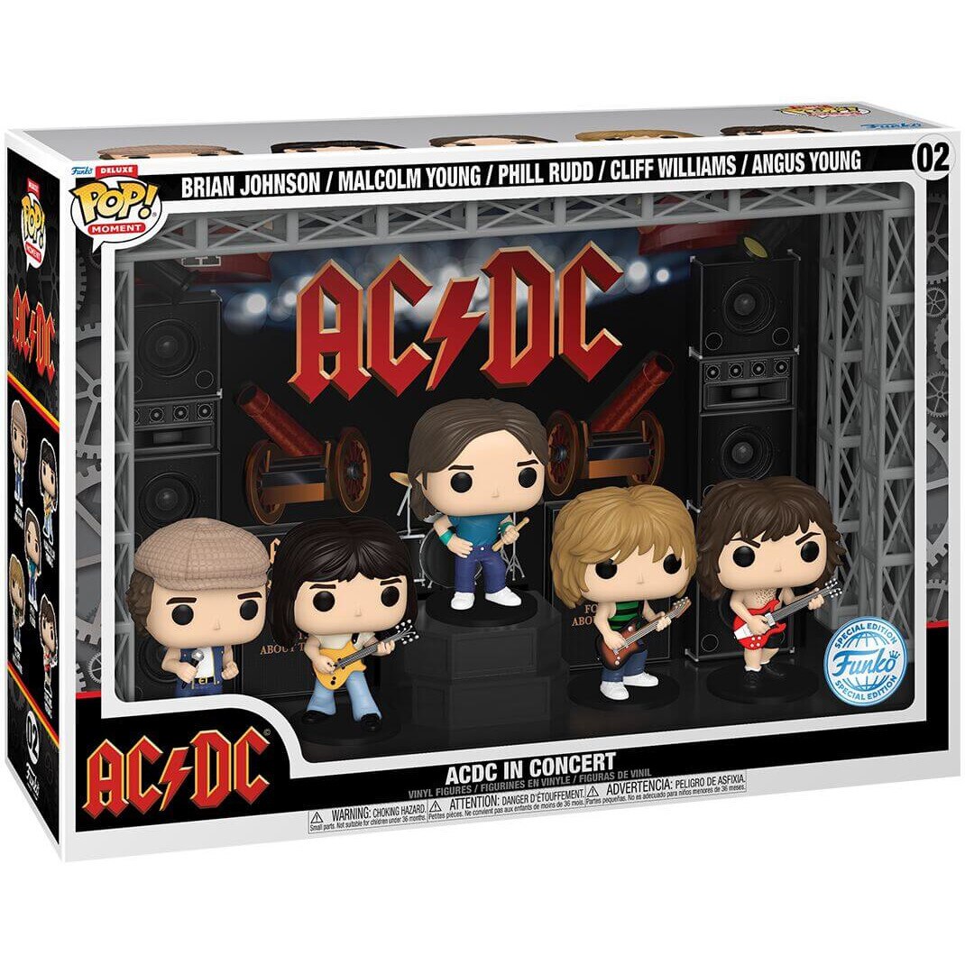 Funko POP! Moments DLX: AC/DC - Thunderstruck Stage figura - eMAG.hu