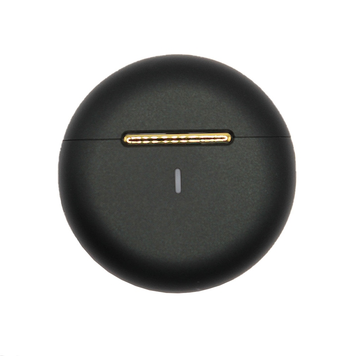 Безжични слушалки Optim Premium Sound, намаляване на шума TWS, Type-C, Bluetooth 5.2 версия, супердълъг режим на готовност, интелигентен дизайн, черни