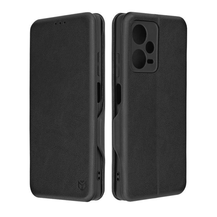 Husa pentru Xiaomi Redmi Note 12 Pro Techsuit Safe Wallet Plus, Black
