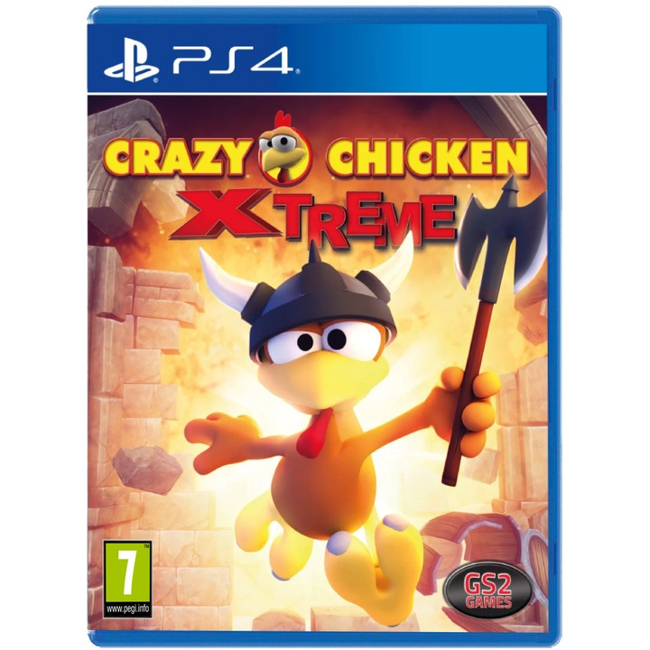 Joc Crazy Chicken xtreme Pentru PlayStation 4