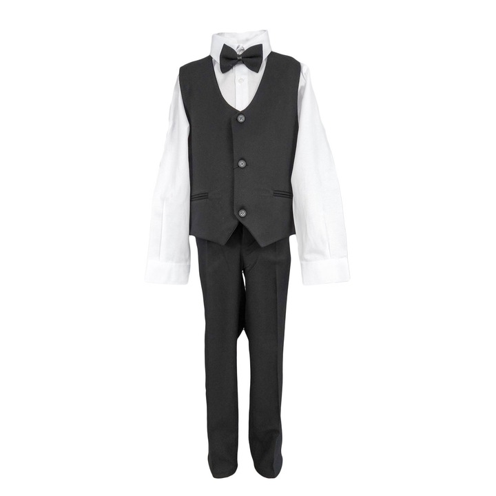 Costum casual, model Lolo, Negru