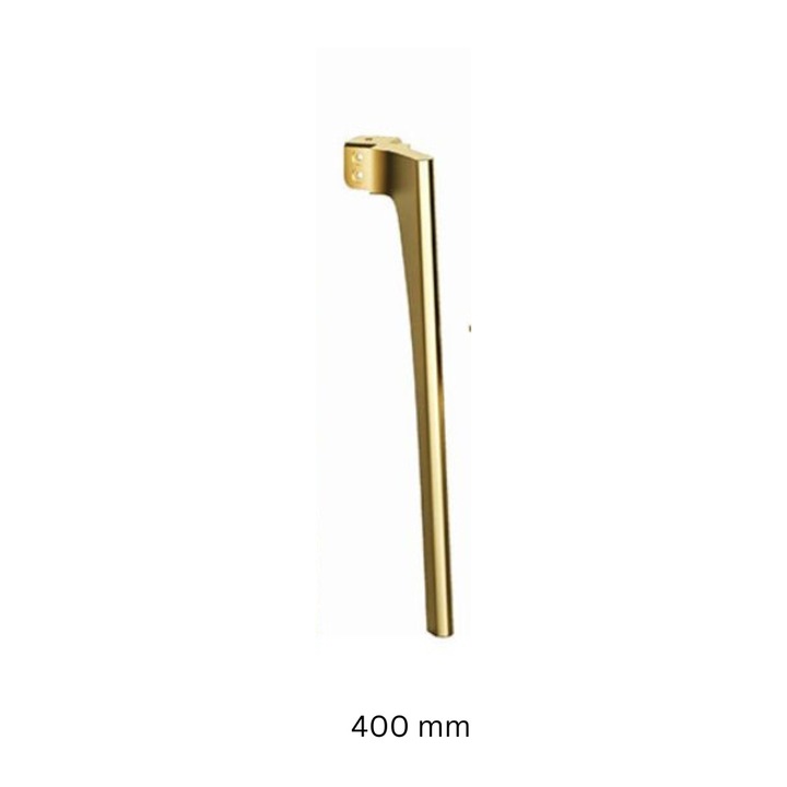 Picior Mobila Zarif 400 mm Auriu Mat