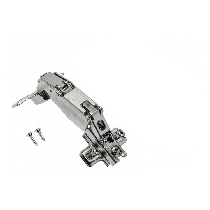 Balama unghiulara 165°, cu arc, slide-on, din otel, KT