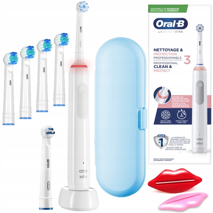 Elektromos fogkefe készlet/Ortho tartozékok, Oral-B, Fehér