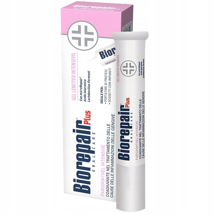 Гел BioRepair Parodontgel, Интензивен, Успокояващ, 20 мл